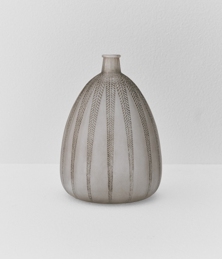 Grey Mimosa Vase