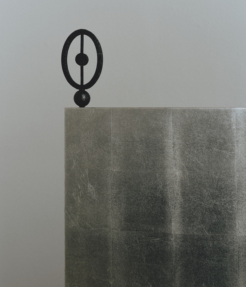 Folding Screen 001: Silver Leaf