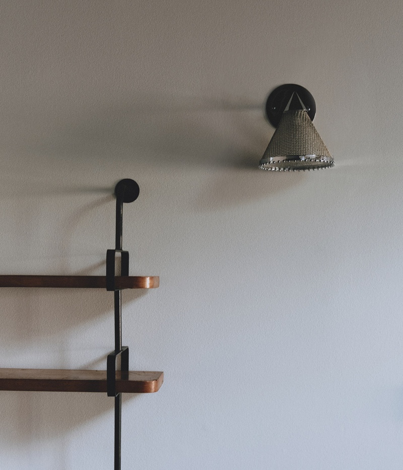 Sconce 001: PN/ Frosted