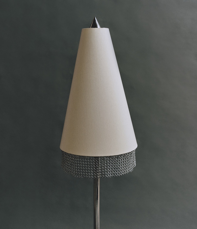 Floor Lamp 001: Chrome