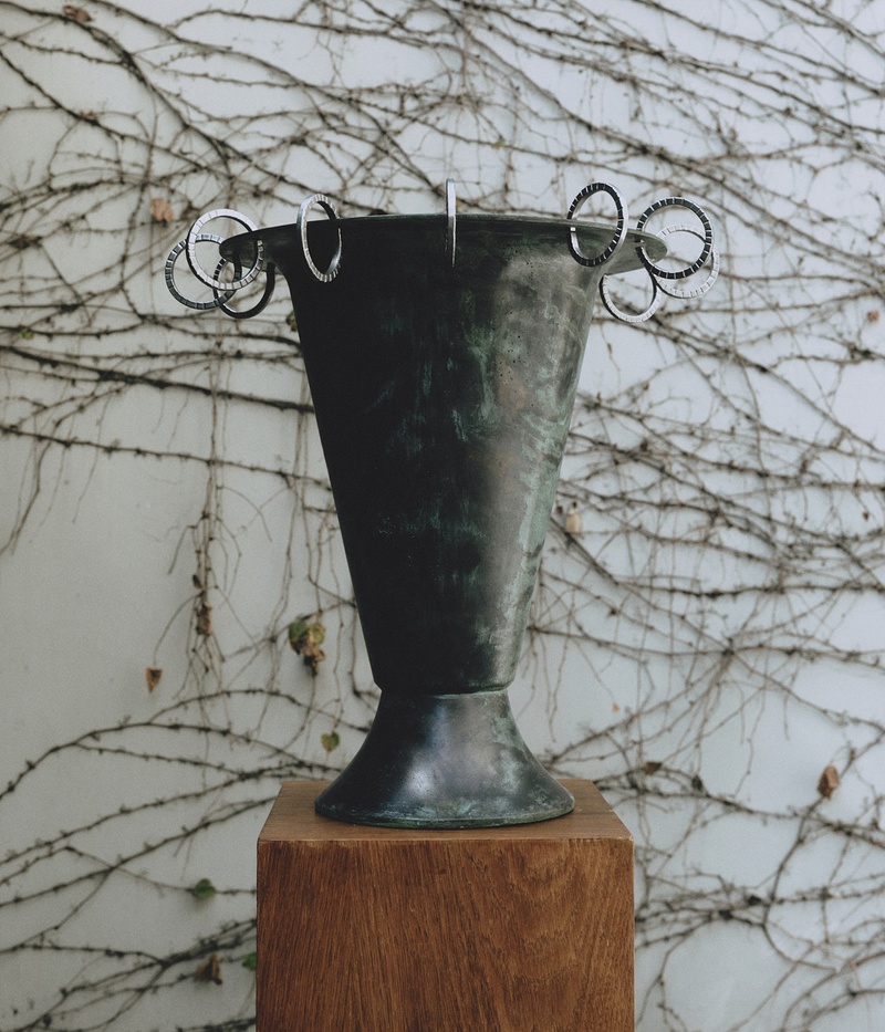 Vase 001: Bronze (Corrugated)
