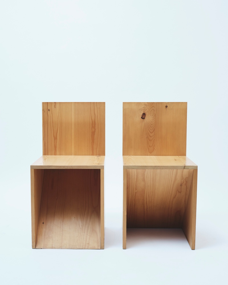 Slant Chairs, Models 84-8 and 84-7