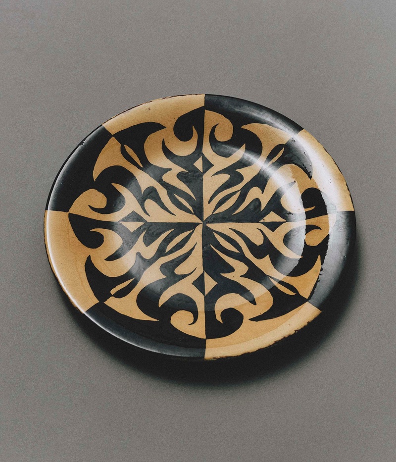 Hand Decorated Plate