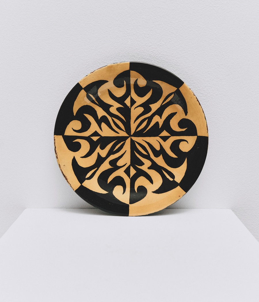 Hand Decorated Plate