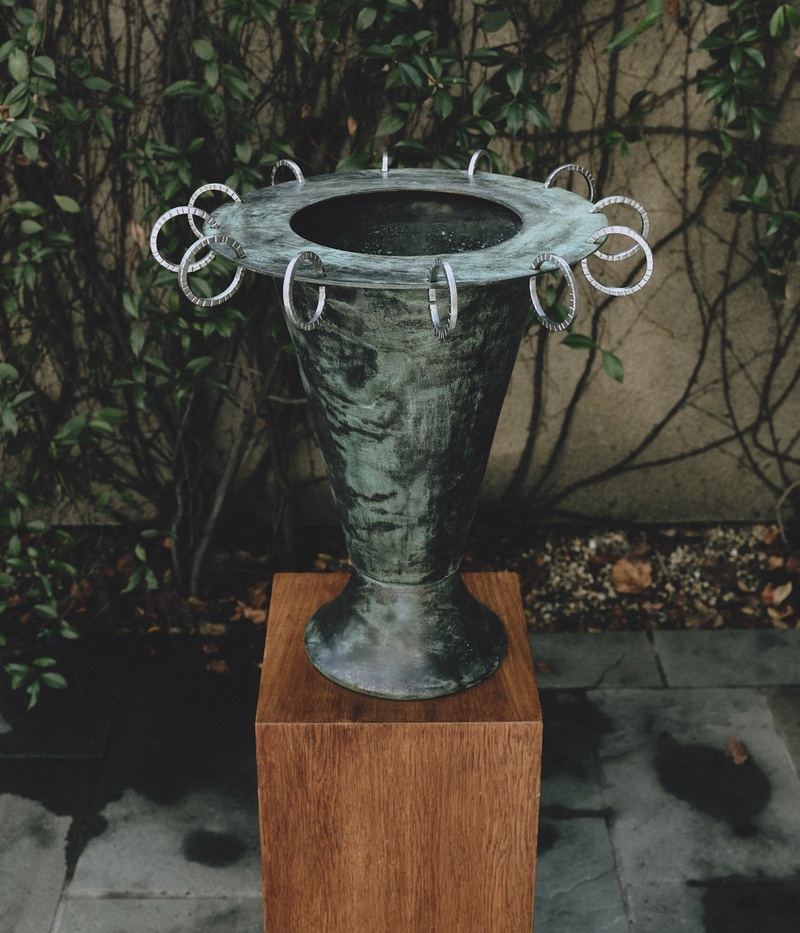 Vase 001: Bronze (Corrugated)