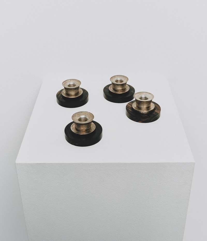 Set of Four Candle Holders