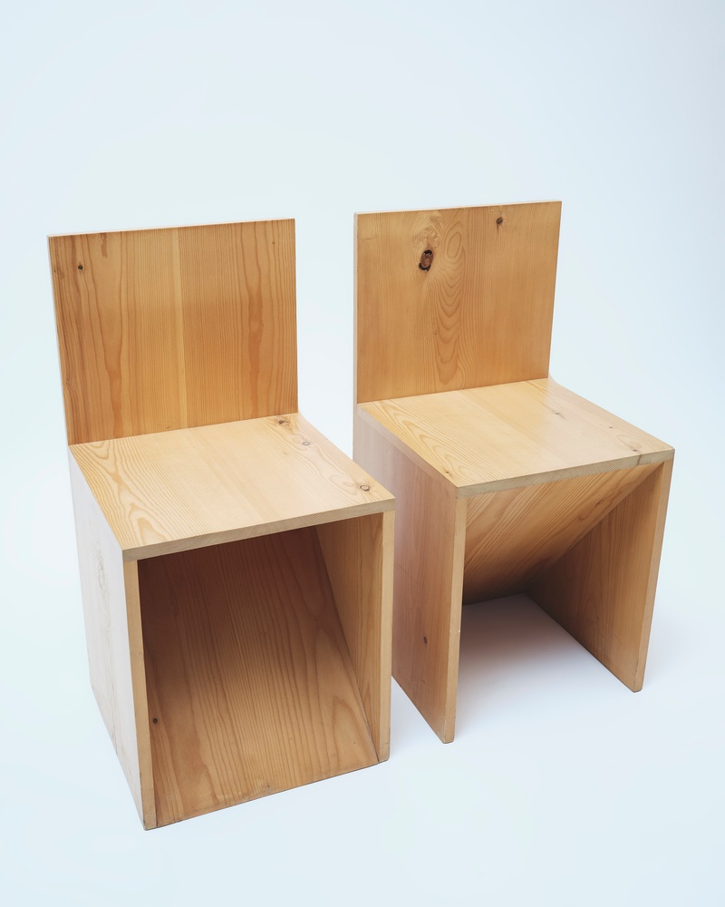 Slant Chairs, Models 84-8 and 84-7