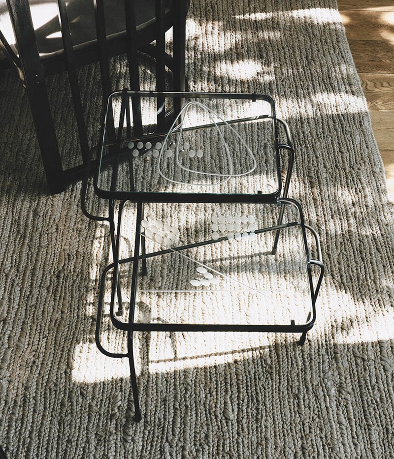 Pair of Nesting Side Tables