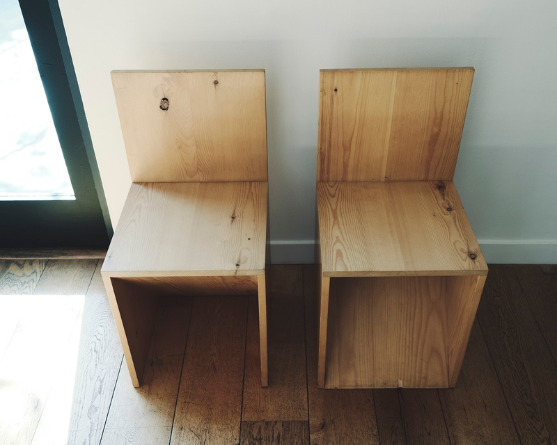 Slant Chairs, Models 84-8 and 84-7