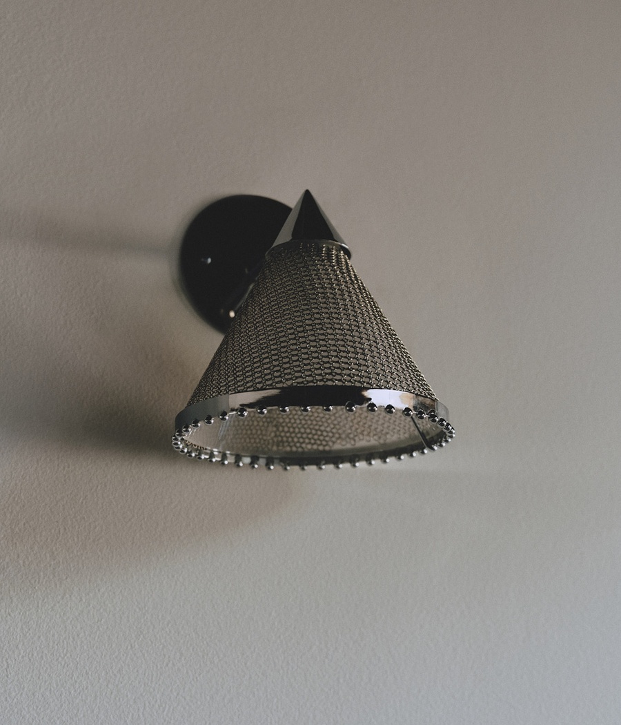 Sconce 001: PN/ Frosted
