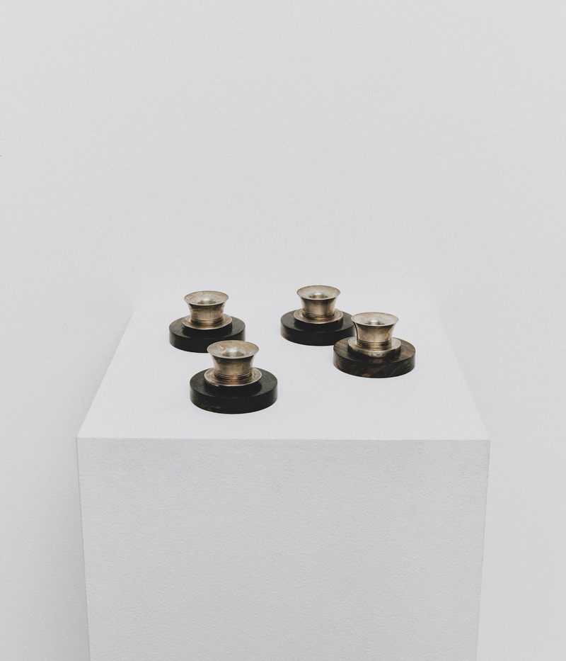 Set of Four Candle Holders