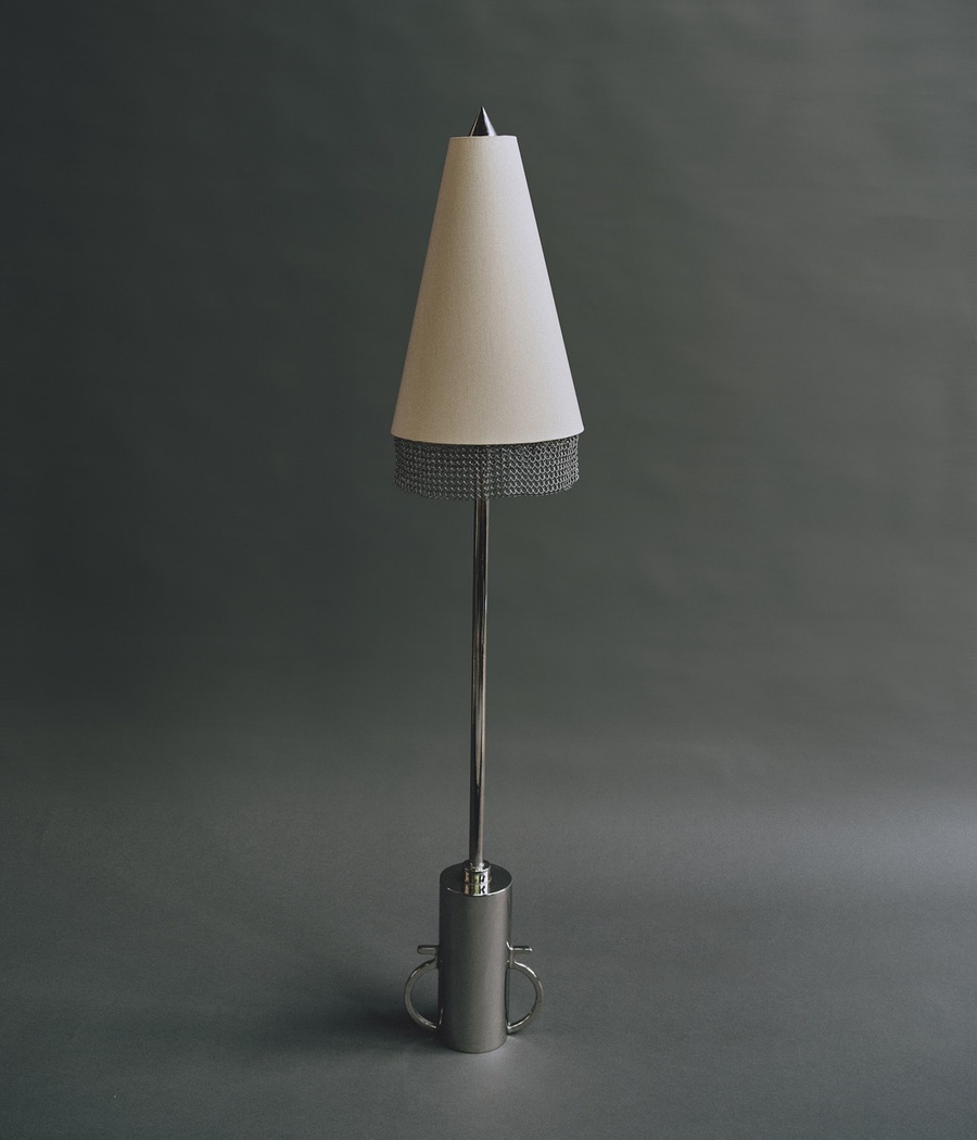 Floor Lamp 001: Chrome