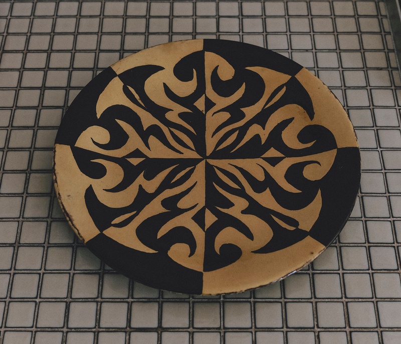 Hand Decorated Plate