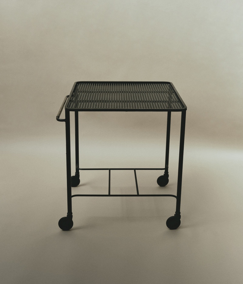 Rolling Serving Table