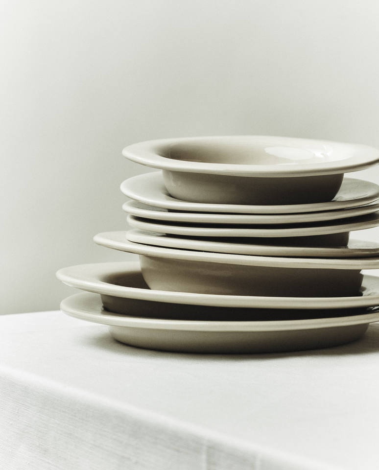 Hand Turned Ceramic Dinner Plate