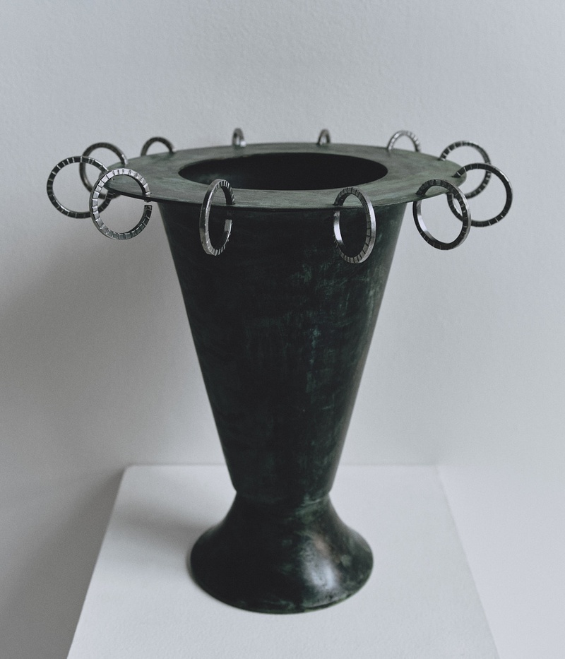 Vase 001: Bronze (Corrugated)