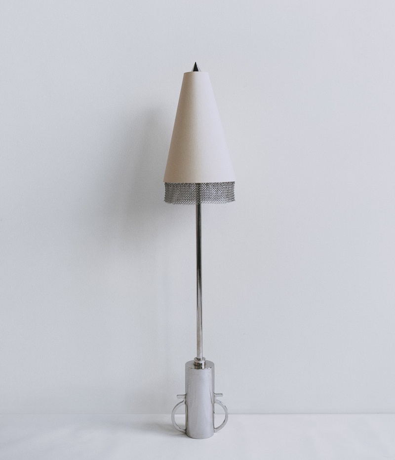 Floor Lamp 001: Chrome